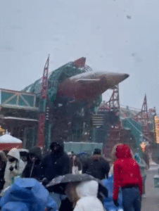 el mejor sitio si llueve o nieva en disneyland paris
